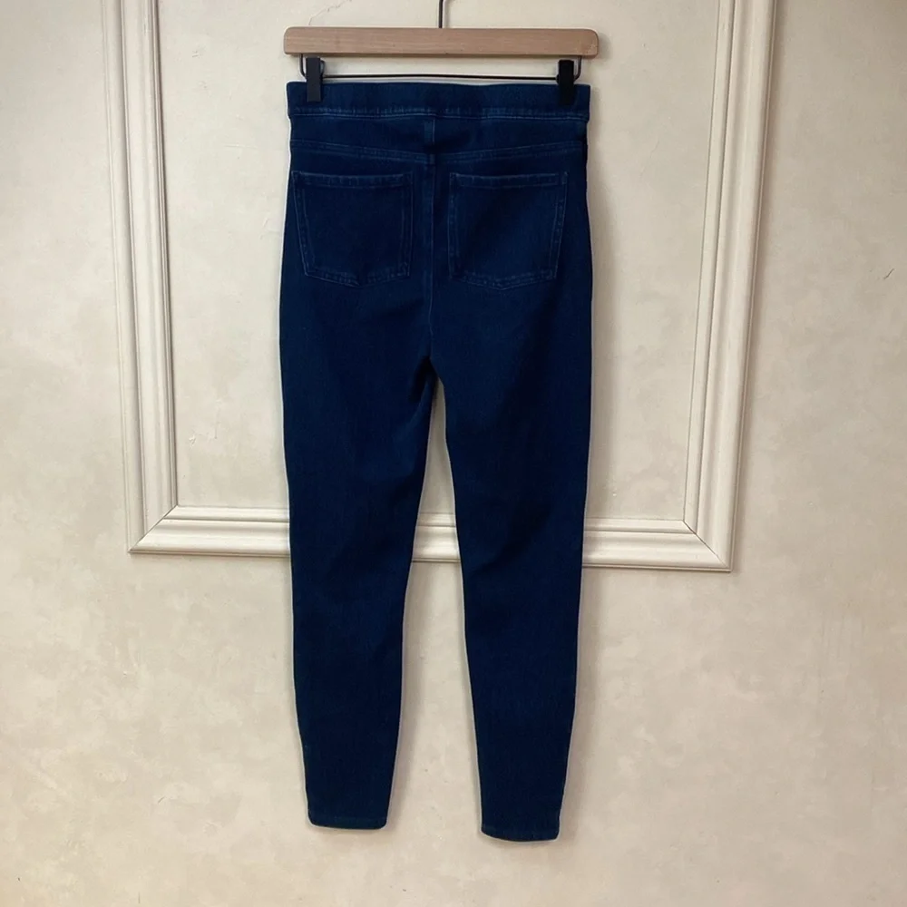 SPANX High Rise Leggings with Tapered Fit and Elastic Waistband - Picture 9 of 13